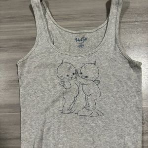 Brandy Angle Baby Grey Tank